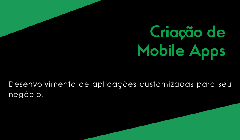 Desenvolvimento de aplicações customizadas para seu negócio.